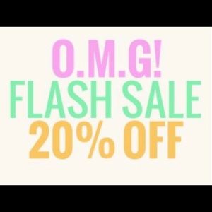 TODAY ONLY 20% off EVERYTHING for next FOUR HOURS